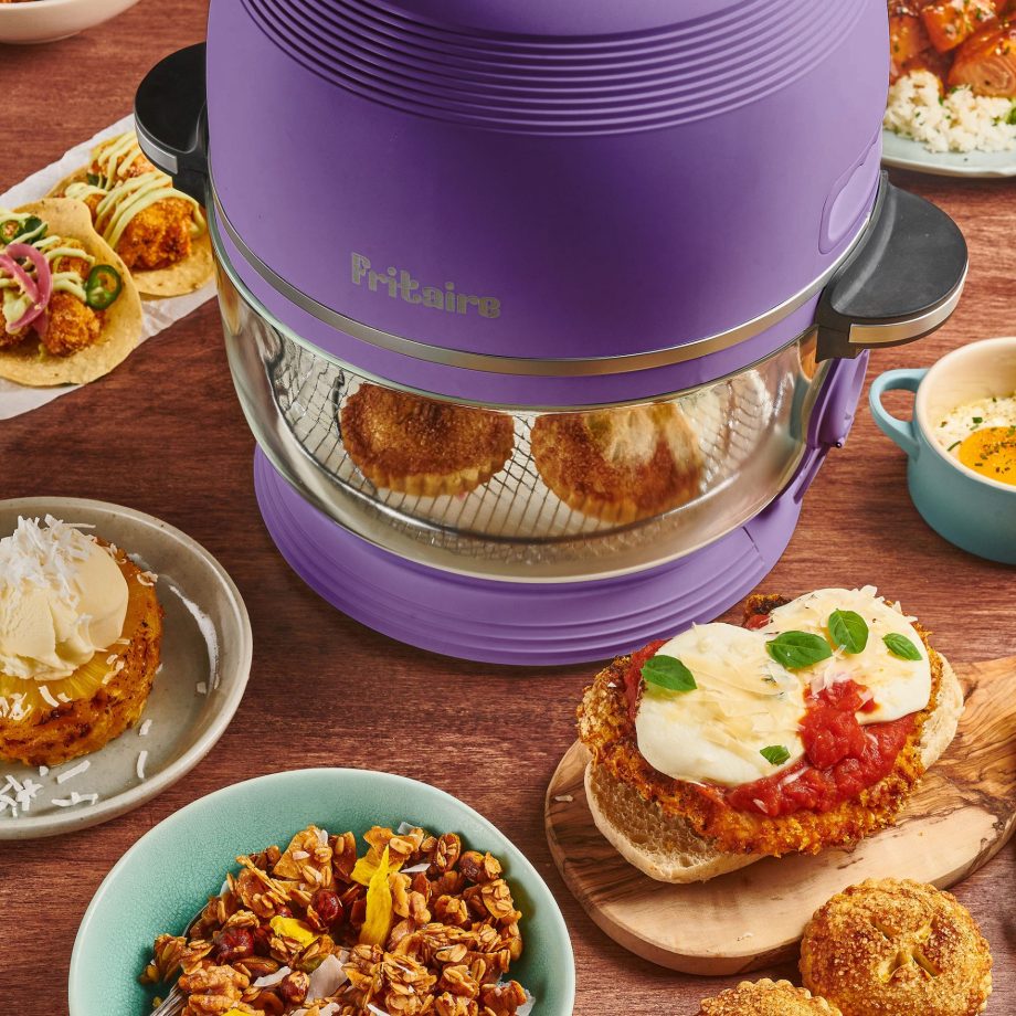 Fritaire Airfryer Lavendel med 4,8 L glasskål