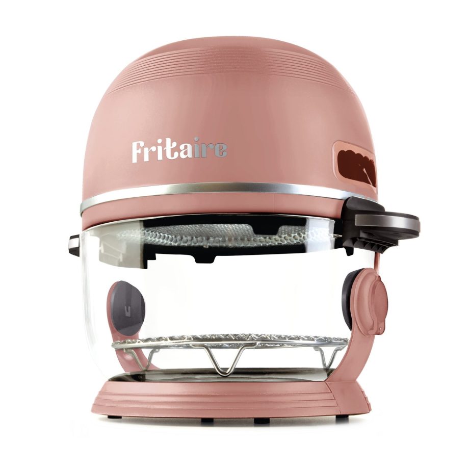 Fritaire Airfryer Mauve Rose med 4,8 L glasskål