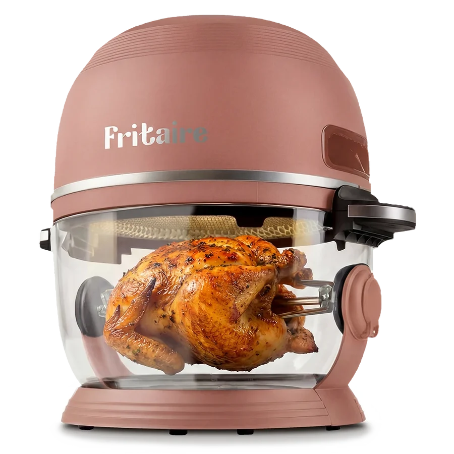 Fritaire airfryer mauve rose