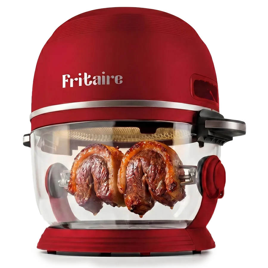 Fritaire airfryer röd